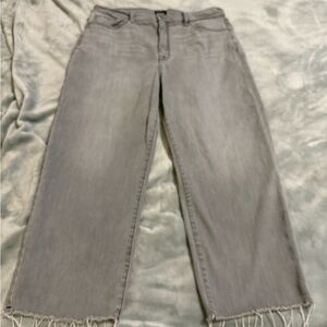 Hudson Jeans Women's Light Gray Straight Leg Jeans